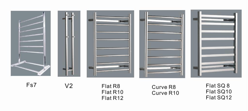 easy-fix electric towel rails